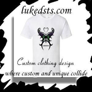 Custom design clothing and others